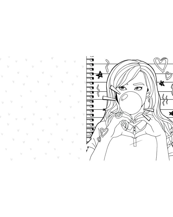 DreamLand. Скетчбук девчонки в розовых очках