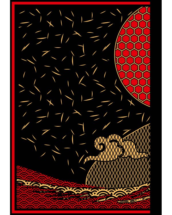 Сказания Древней Японии. Мифы и легенды. Коллекционное издание (переплет под натуральную кожу, обрез с орнаментом, три вида тиснения)