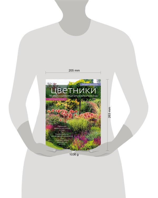 Цветники. 95 простых композиций для любого уголка сада (луки)