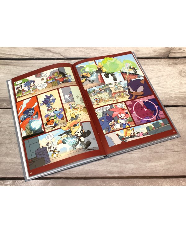 Sonic. Тэнгл и Виспер. Комикс