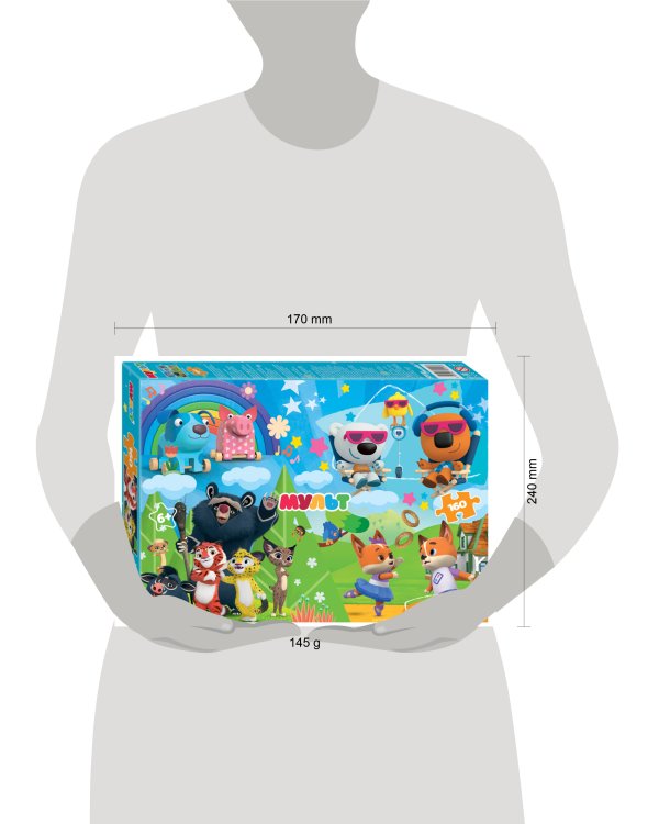 Мозаика "puzzle" 160 "Ми-ми-мишки и др. Мульт" (0+ Медиа)