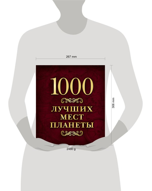 1000 лучших мест планеты (в коробе)