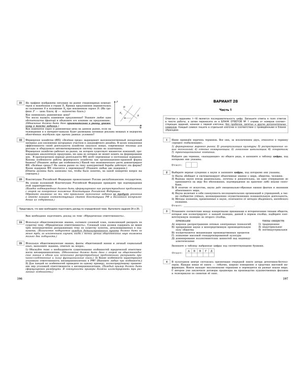 ЕГЭ-2025. Обществознание. Тренировочные варианты. 30 вариантов