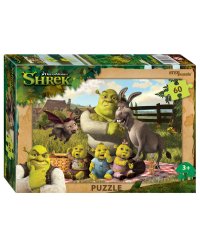 Мозаика "puzzle" 60 "Shrek" (DreamWorks, Мульти)