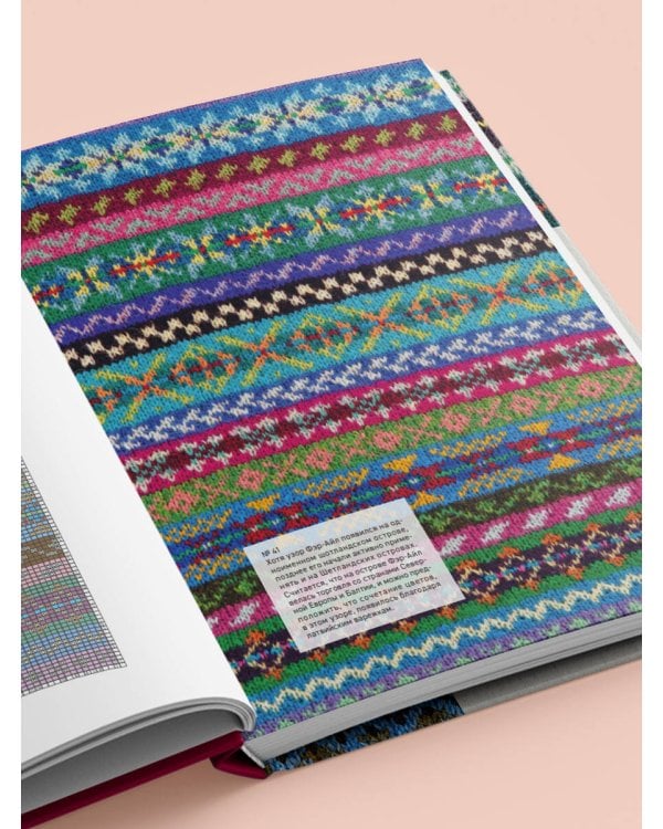 277 ярких узоров для вязания на спицах. Фэр-айл, клетка, сканди, аргайл, полосы