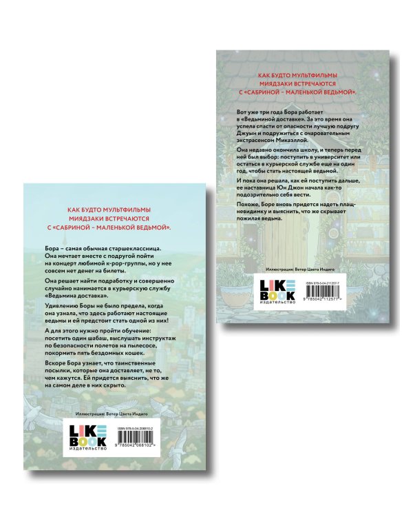 Комплект из 2-х книг: Ведьмина доставка (#1) + Ведьмины бойцы (#2)