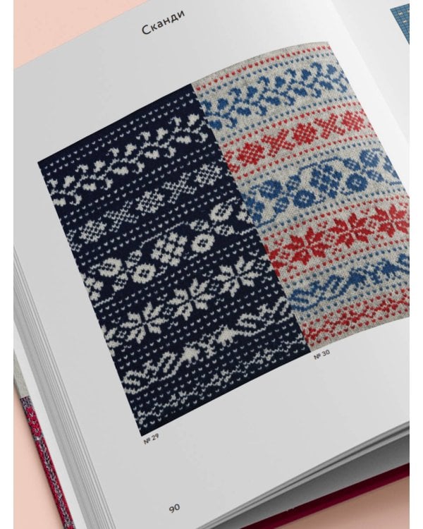 277 ярких узоров для вязания на спицах. Фэр-айл, клетка, сканди, аргайл, полосы