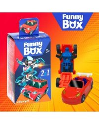 Набор для детей Funny Box «Трансформеры» Набор: карточка, фигурка, лист наклеек, МИКС 3574495