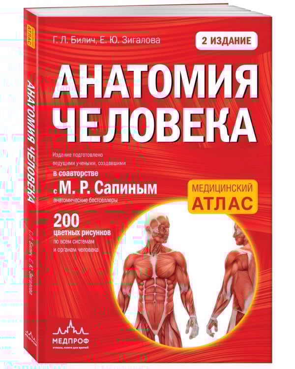 Анатомия человека: 2 издание