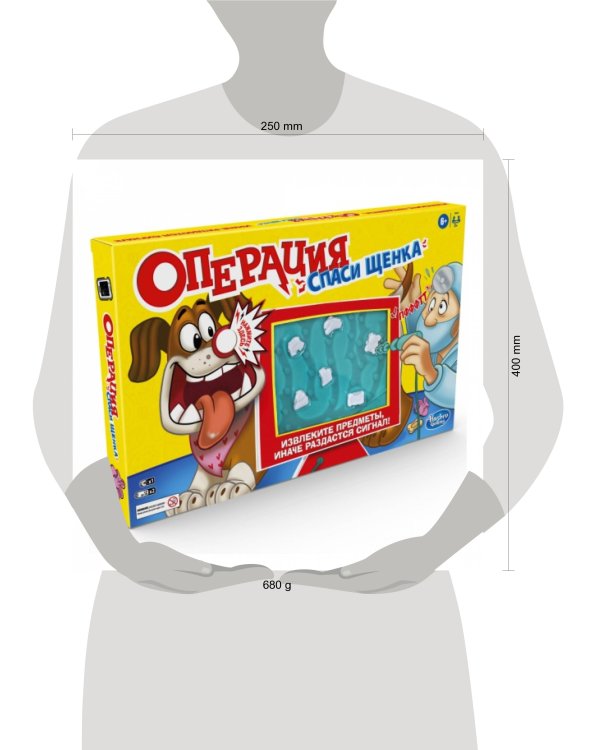 Games Настольная игра Операция Спаси щенка E9694