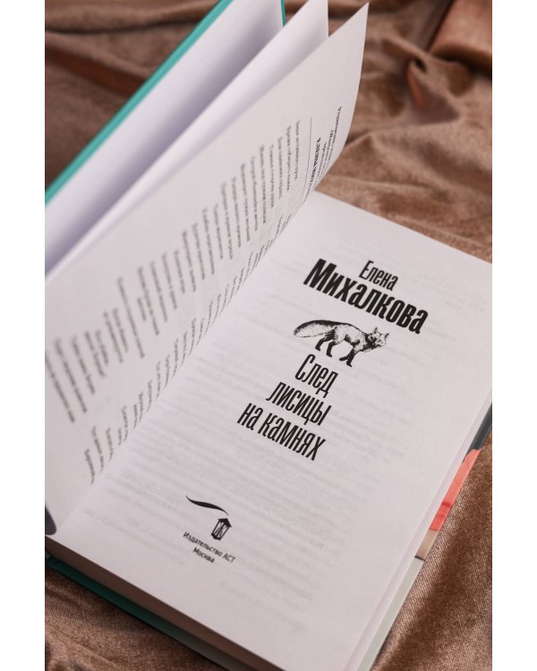 След лисицы на камнях