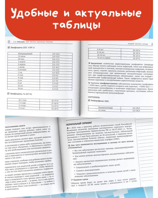 Как читать анализы ребенка