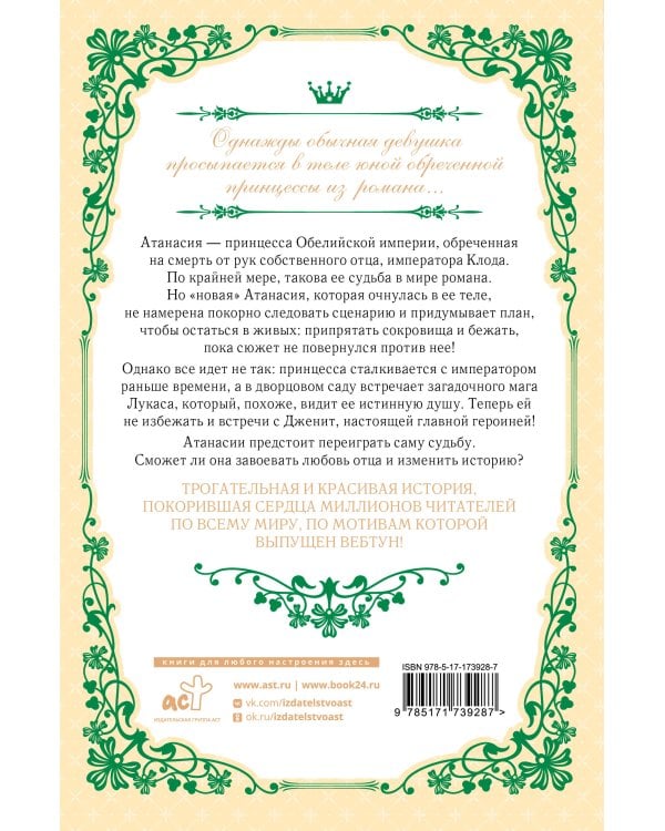 Однажды я стала принцессой. Книга 1 (новелла)