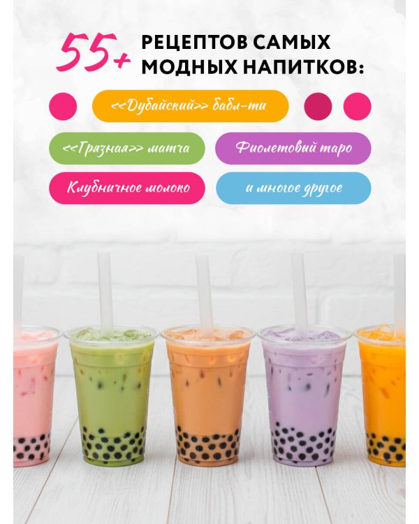 Хочешь бабл ти? Рецепты с тапиокой, матчей и кофе
