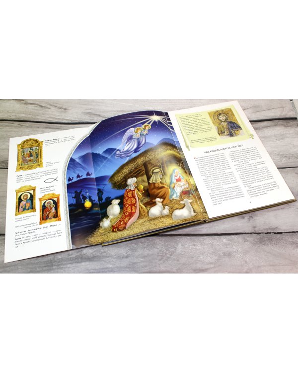 Мой храм. Как все устроено? Самое главное о православном храме для детей (ил. И. Панкова) (Виммельбух)