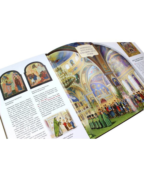 Мой храм. Как все устроено? Самое главное о православном храме для детей (ил. И. Панкова) (Виммельбух)