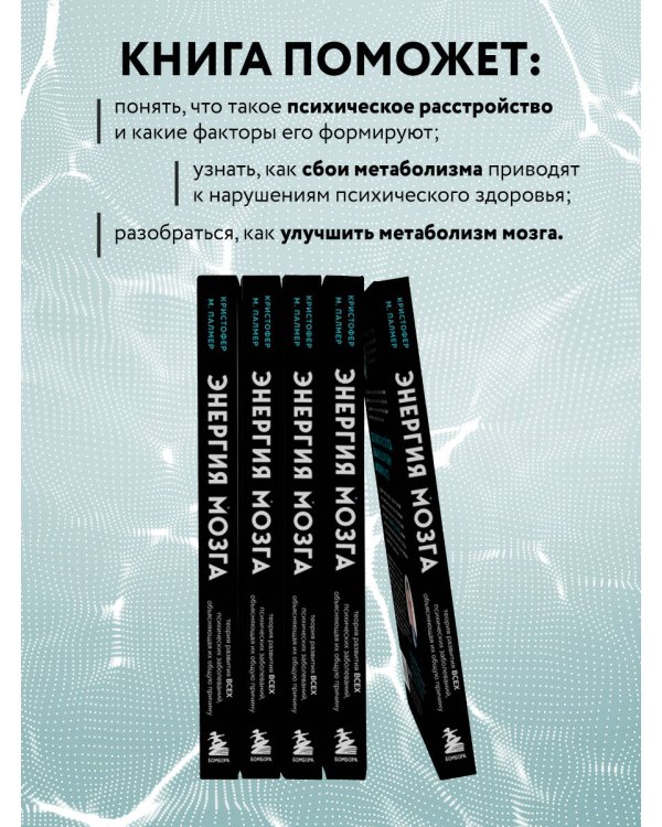 Энергия мозга. Теория развития всех психических заболеваний, объясняющая их общую причину