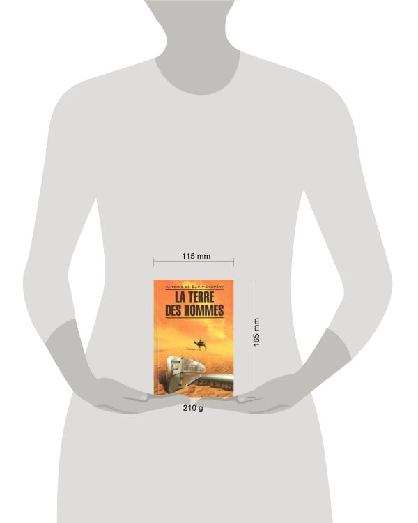 LitteratureContemporaine Saint-Exupery A.,de La Terre des Hommes (Сент-Экзюпери А.де Планета людей) Кн.д/чт.на франц.яз.,неадаптир.