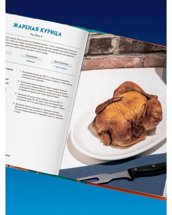 Кулинарная книга The Sims. Неофициальное издание. Жареный сыр, чили кон карне, торт-мороженое «Аляска» и еще 85 рецептов, которые прокачают навык кулинарии и закроют потребность «Питание»
