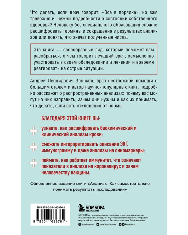 Анализы. Что означают результаты исследований