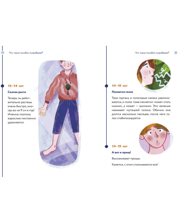 Тело, эмоции, отношения, ты. Красивая книга о взрослении для мальчиков
