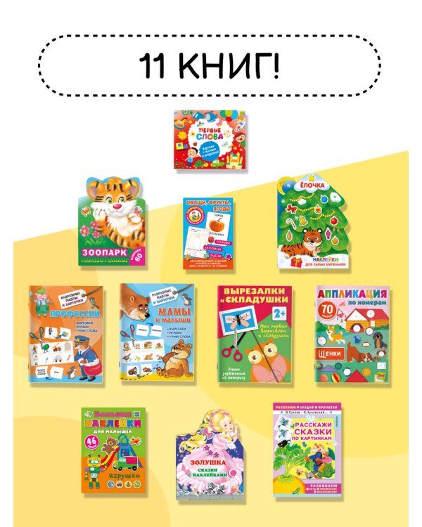 Годовой курс занятий 2+. Набор из 11 книг