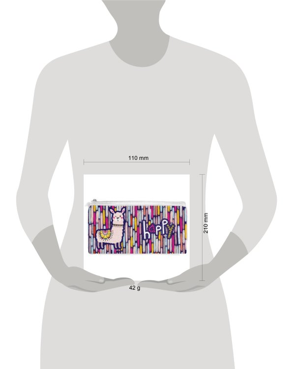 Пенал Seventeen Тигренок неопреновый на молнии одно отделение 11 х 20,5