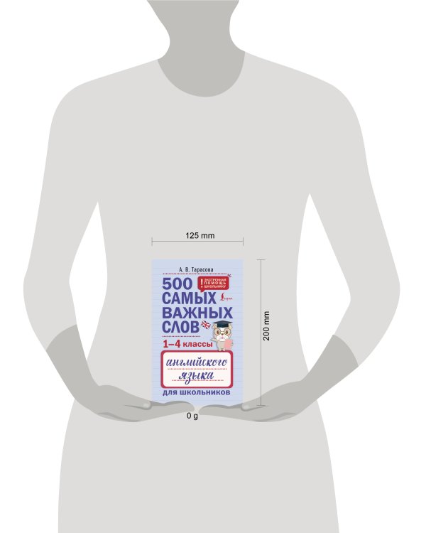 500 самых важных слов английского языка для школьников (1-4 классы)