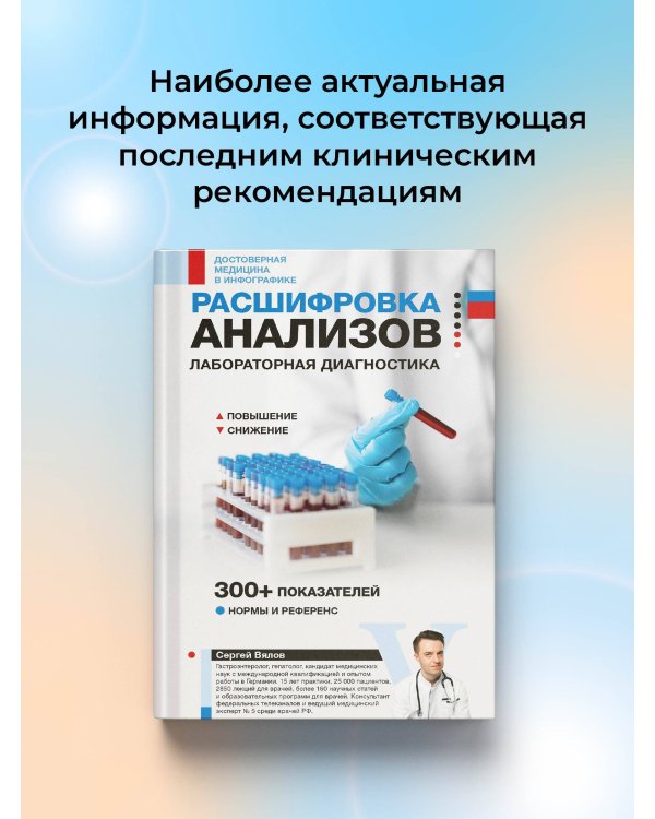 Расшифровка анализов: лабораторная диагностика