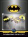 Batman. Парафиновые свечи в торт, 4 шт, в блистере