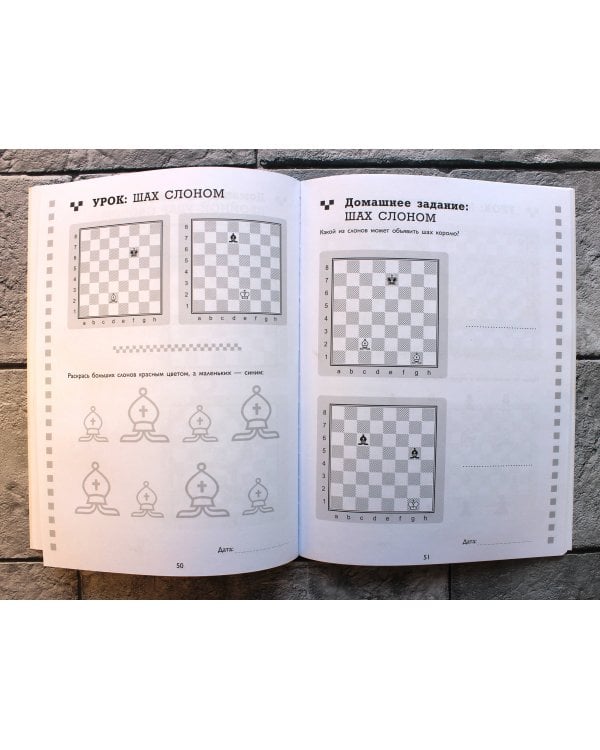 Рабочая тетрадь по шахматам. 154 практических задач для решения и 65 развивающих заданий