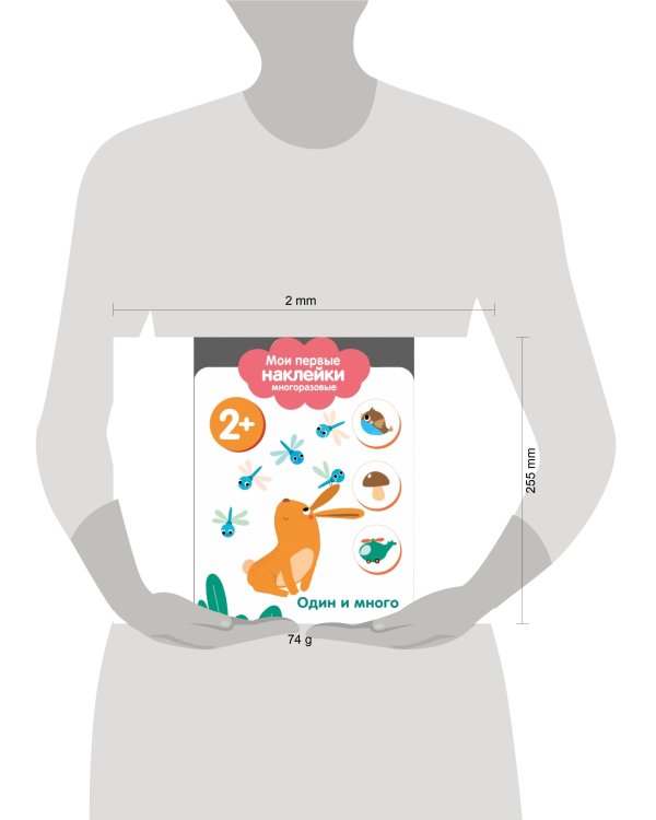 Мои первые наклейки 2+. Один и много