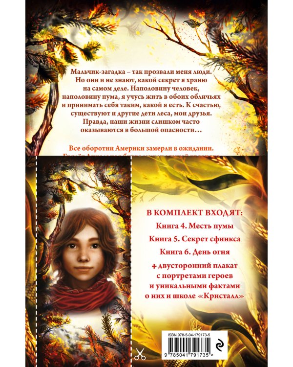 Дети леса. Книги 4-6. Комплект с плакатом