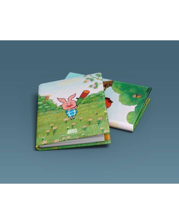 Винни-Пух. Обложка для паспорта. Пчелы