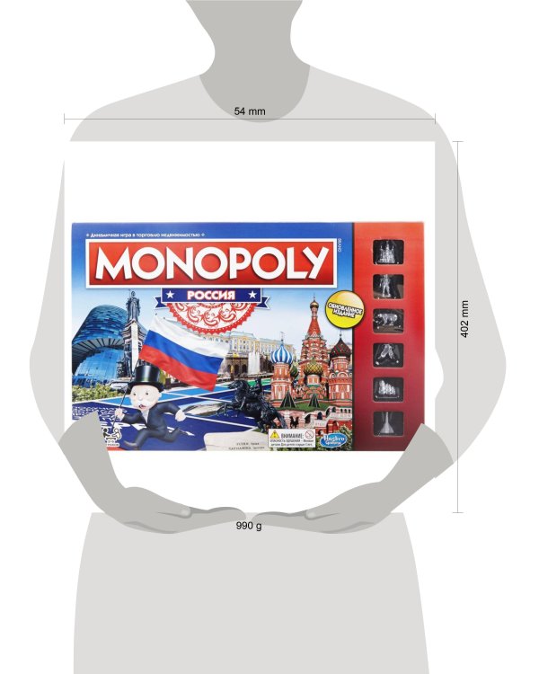 Monopoly Настольная игра Монополия Россия B7512