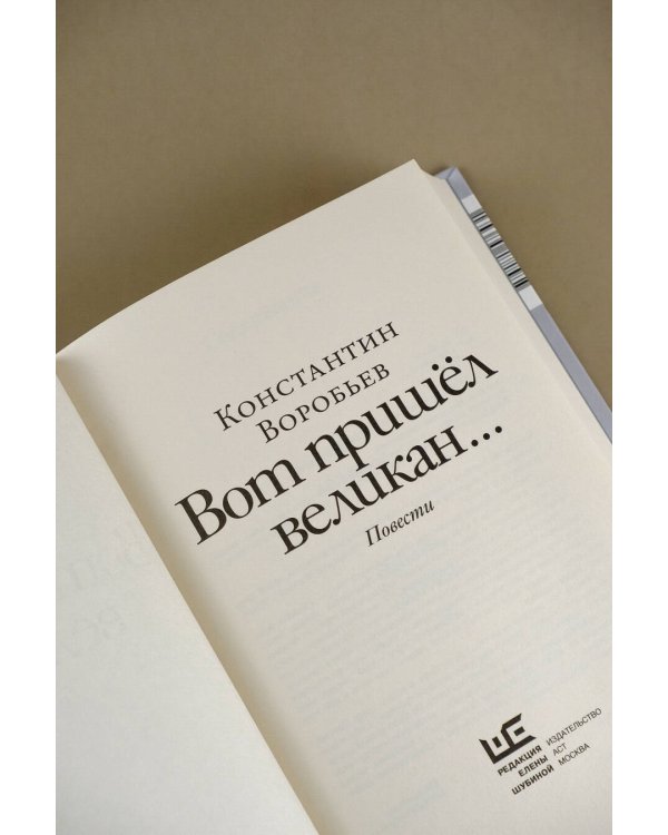 Вот пришел великан