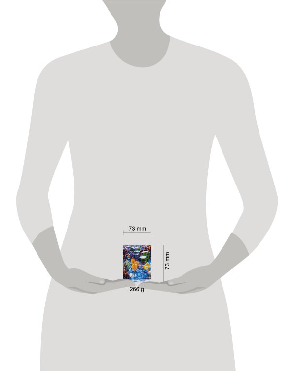 Ам-058 Алмазная мозаика 30*40 см (полное заполнение) "Зимняя Норвегия"