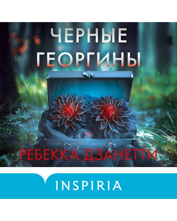 Черные георгины