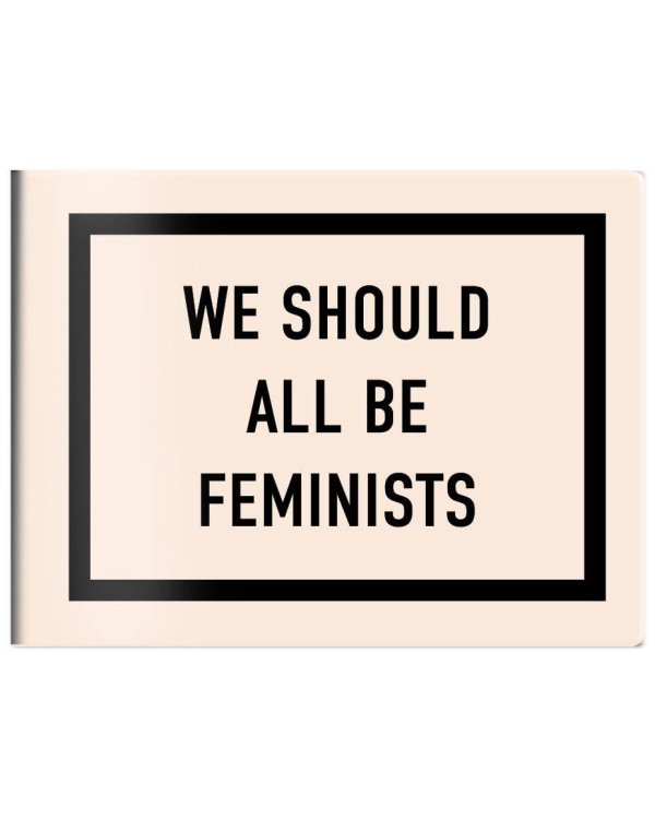 Кардхолдер. We should all be feminists (в форме книжки, 215х65 мм)