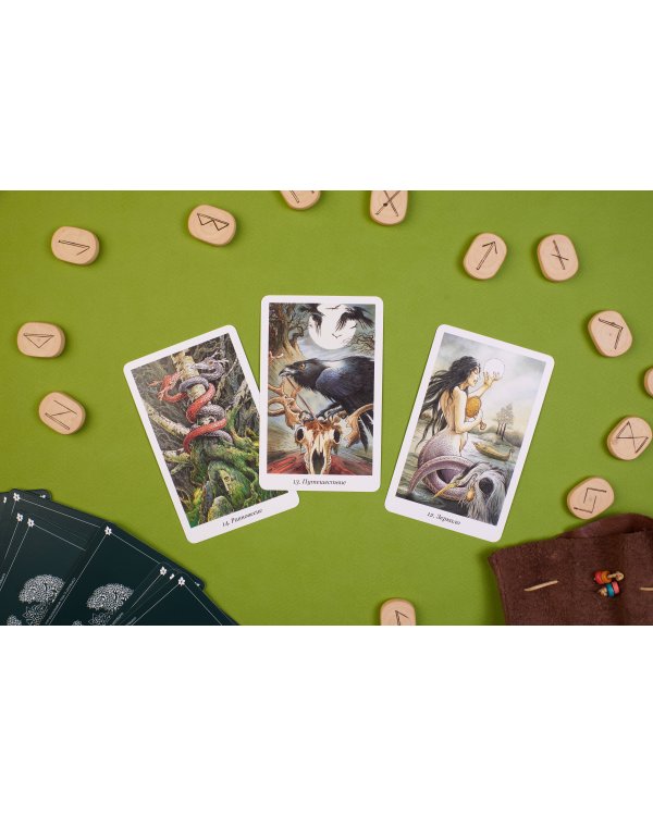 The Wildwood Tarot. Таро Дикого леса (78 карт карт и руководство в подарочном футляре)