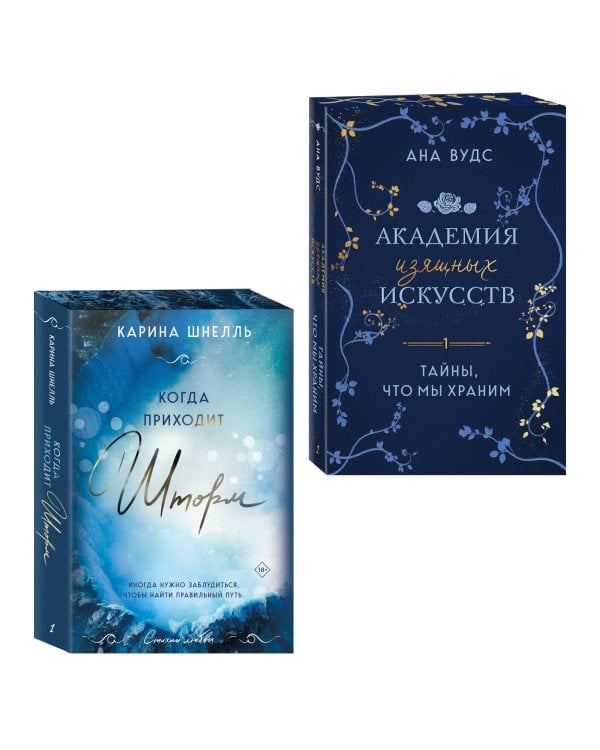 Комплект из 2-х книг (Тайны, что мы храним + Когда приходит шторм)