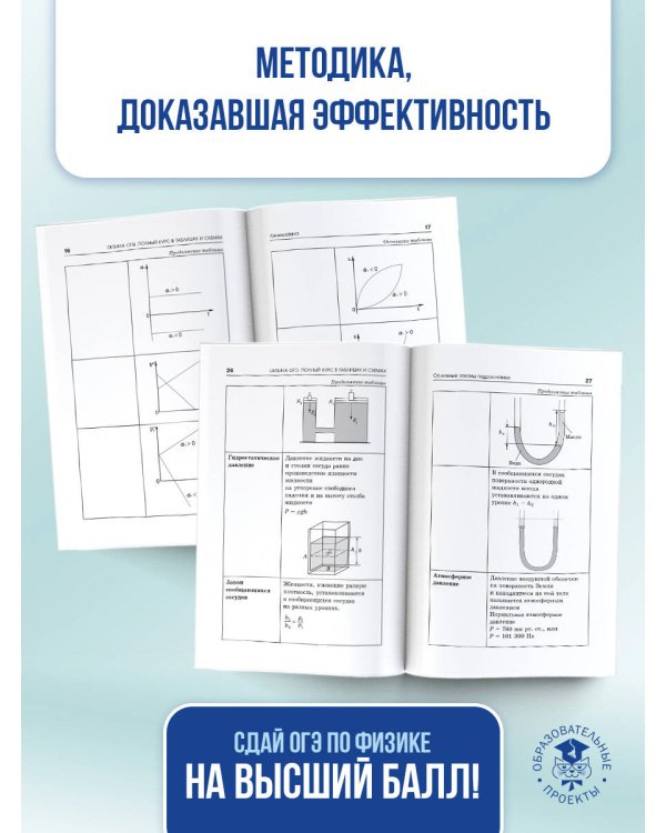 ОГЭ. Физика. Полный курс в таблицах и схемах для подготовки к ОГЭ
