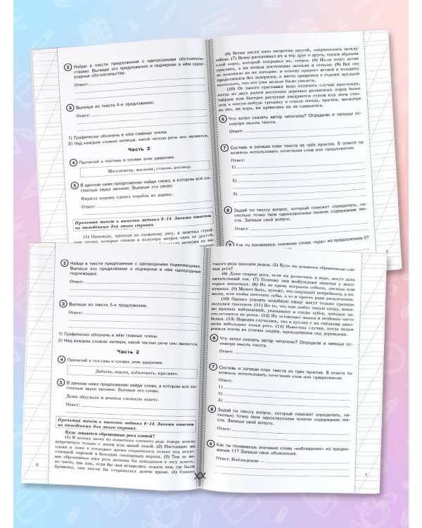 Русский язык за курс начальной школы. Интенсивный курс подготовки к ВПР