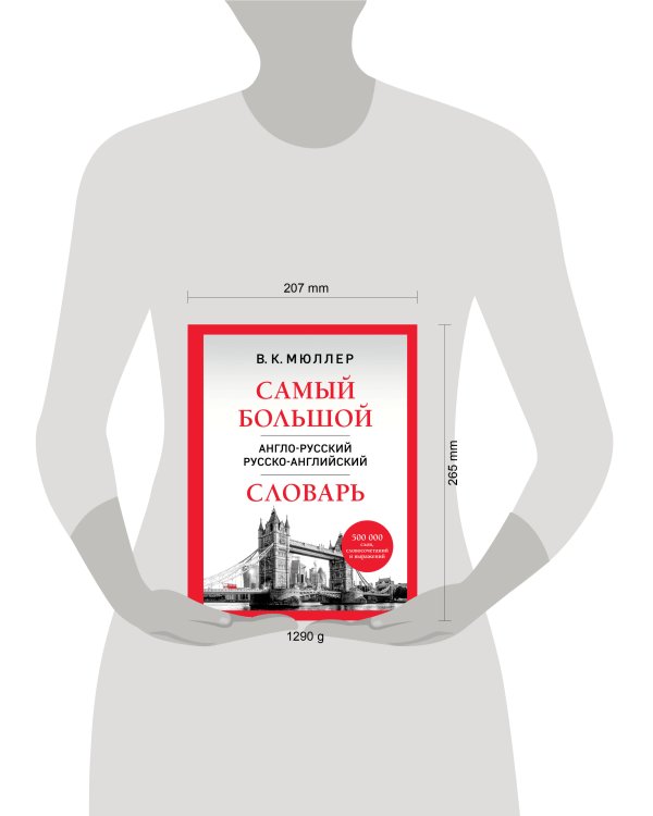 Самый большой англо-русский русско-английский словарь (500 000 слов, словосочетаний и выражений)