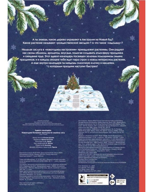 Адвент-календарь. Новогодняя ботаника: прогулка по зимнему лесу