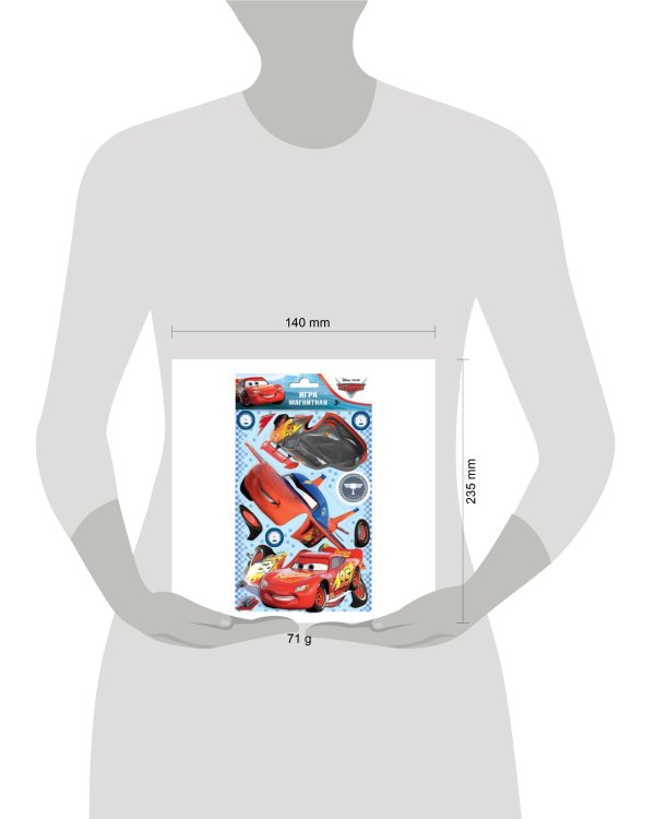Магнитная игра "Тачки" с маркировкой Disney/Pixar