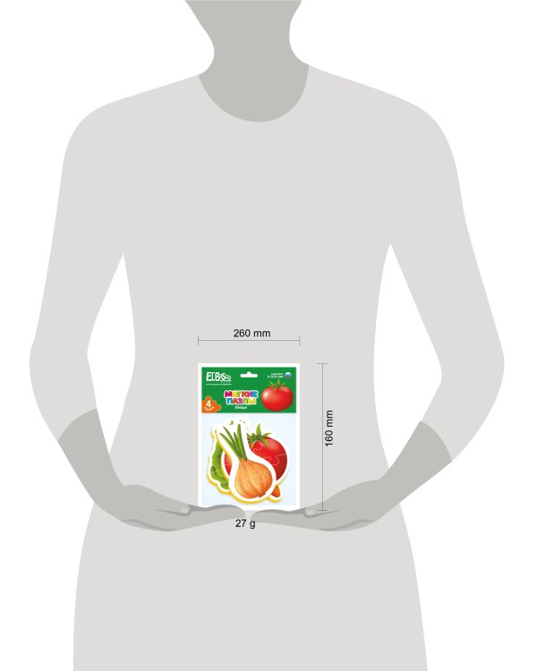 Мягкие пазлы "Овощи"