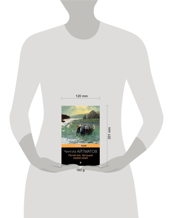 Пегий пес, бегущий краем моря