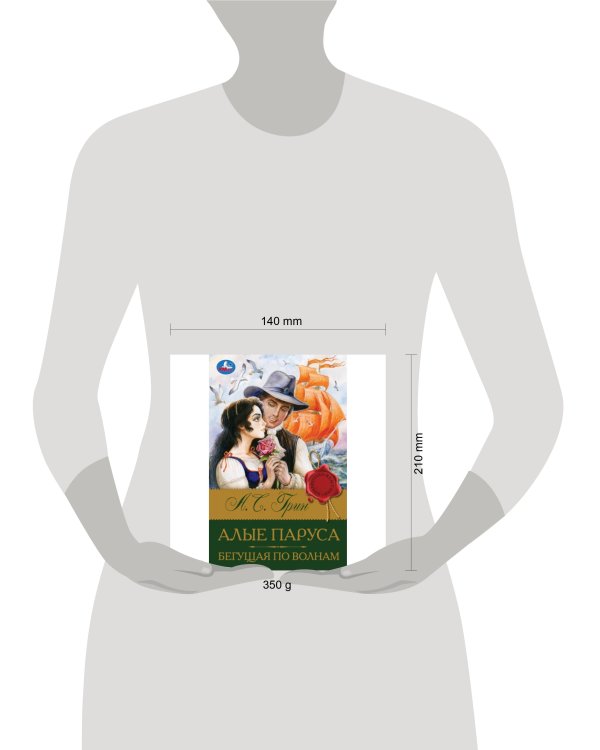 Алые паруса. Бегущая по волнам. Грин А.С. Библиотека классики. 126х200мм. 320 стр. Умка в кор.12шт