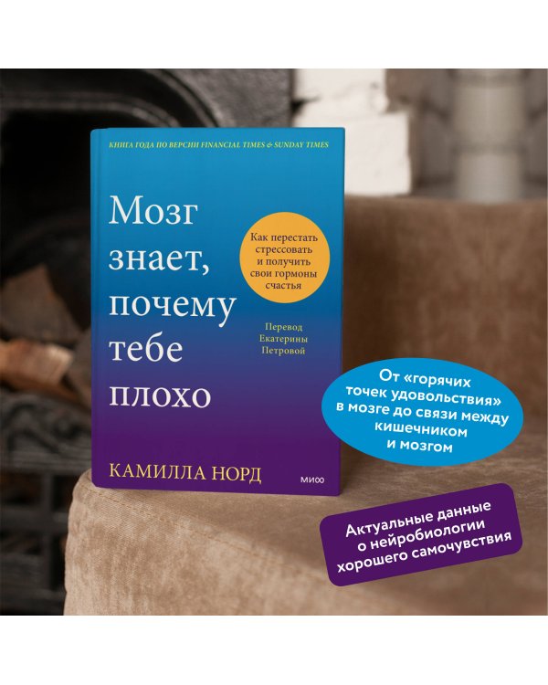 Мозг знает, почему тебе плохо. Как перестать стрессовать и получить свои гормоны счастья
